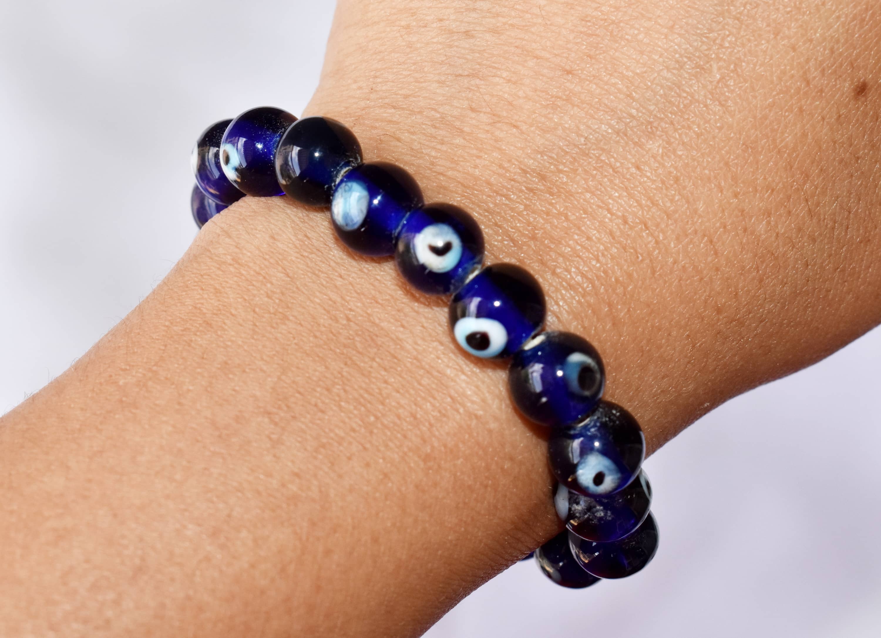 Evil Eye Bracelet Crystal Beaded Bracelet