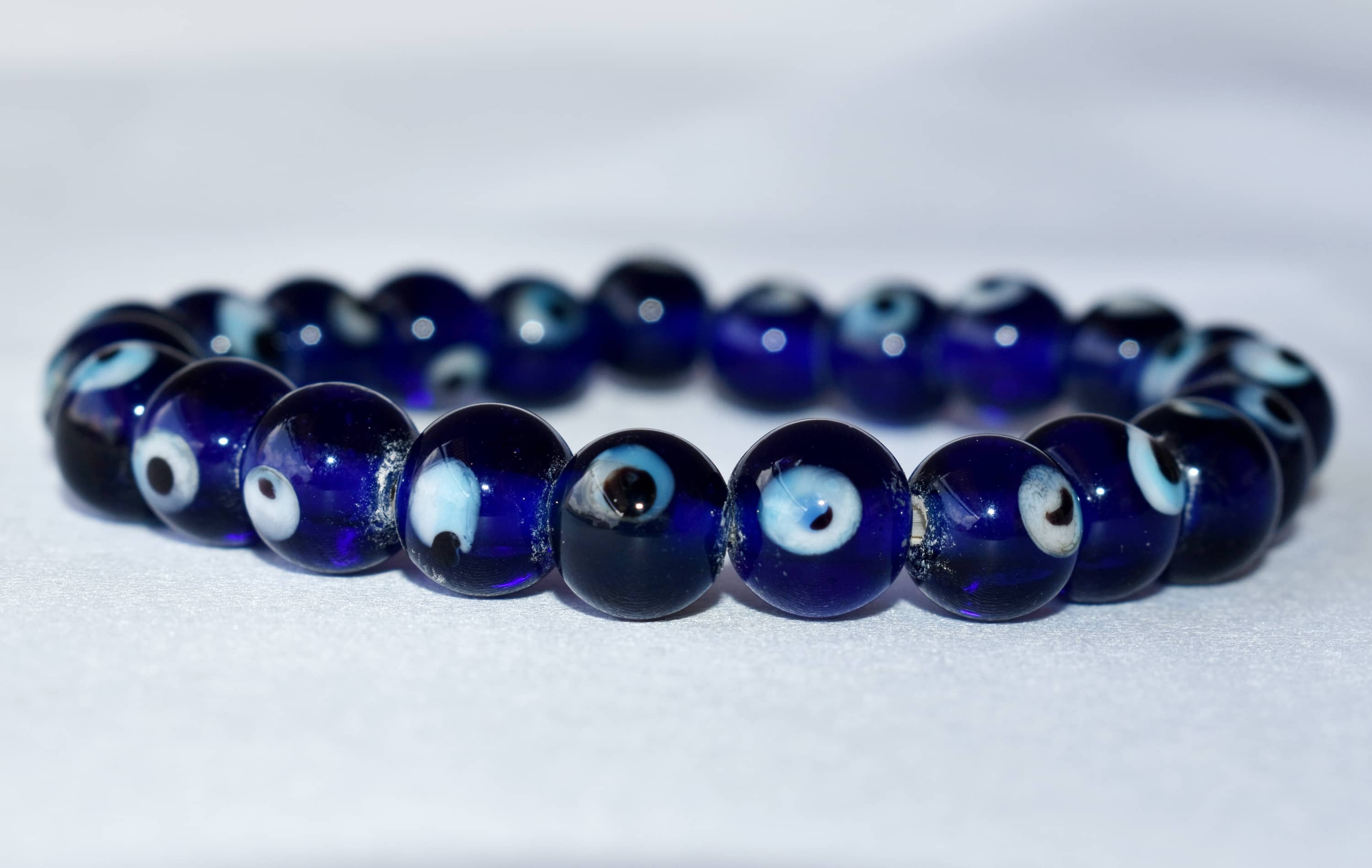 Evil Eye Bracelet Crystal Beaded Bracelet