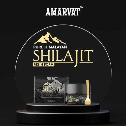 Amarvat Pure Himalayan Shilajit Resin - Grade: Ayurvedic