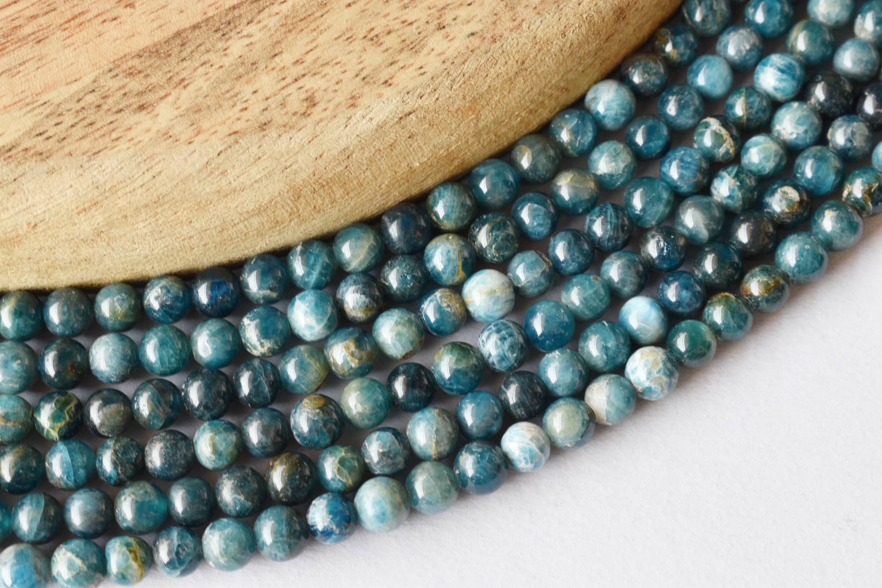 8mm Apatite Beads ,Crystal Beads for Necklace, Gemstone Beads Jewelry