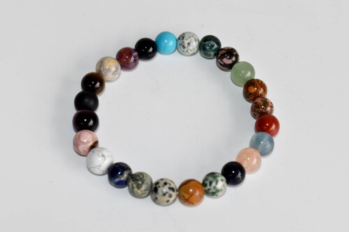 Happy Beads Crystal Bracelet Mix Crystal Beaded Bracelet