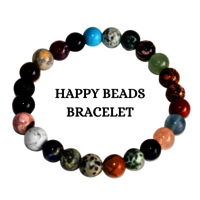 Happy Beads Crystal Bracelet Mix Crystal Beaded Bracelet