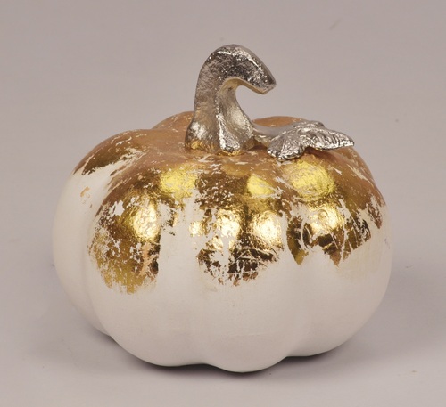5 Inch Metal Pumpkin - Application: Interior Decor