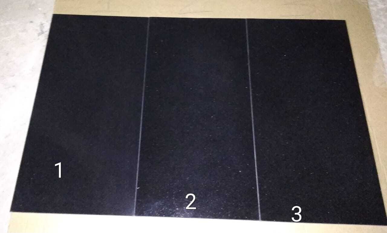 Absolute Black Granite Polished Surface Granite Slabs