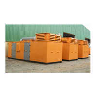 डीजल जनरेटर के लिए ध्वनि अवरोध कैबिन।