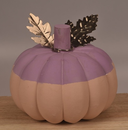 Wooden Multicolor Decorative Pumpkin
