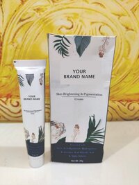 Skin Brightening & Pigmentation Cream - Color Code: White And Green Packaging