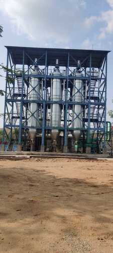 Vertical thin film dryer