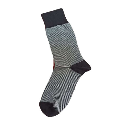 Grey Calf Socks