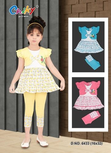 FROCK WITH CAPRI SET 6433