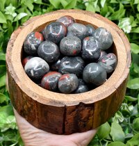 African Bloodstone Tumbled, Healing Crystal Tumbled Stones