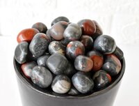 African Bloodstone Tumbled, Healing Crystal Tumbled Stones