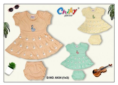 BABY FROCK & PANTY SET 6434