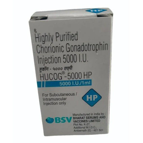 Liquid Hucog - 5000 Hp Highly Purified Chorionic Gonadotrophin Injection