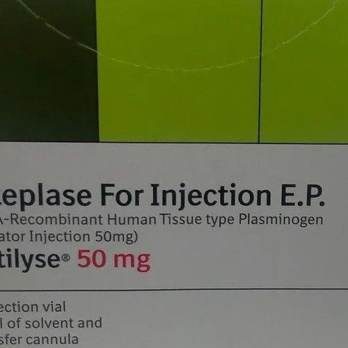 Actilyse 50mg Alteplase Injection E.P