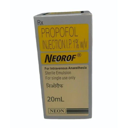 Neorof Prop-Ofol Injection 20Ml - Physical Form: Liquid