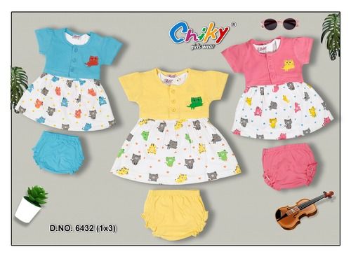 BABY FROCK & PANTY SET 6432