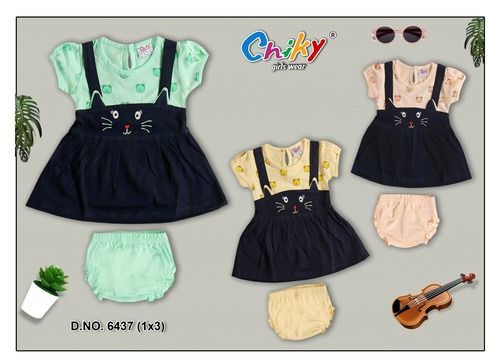 BABY FROCK & PANTY SET 6437