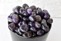 Amethyst Tumbled, Healing Crystal Tumbled Stones