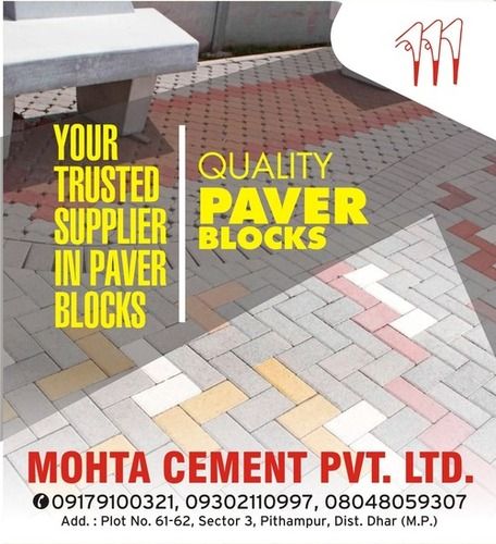 Top Paver Blocks Supplier In Indore