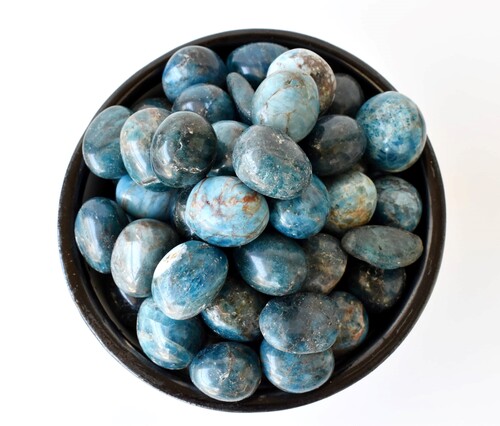 Apatite Tumbled, Healing Crystal Tumbled Stones