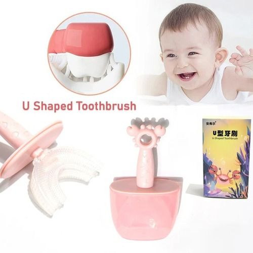 KIDS U SHAPED TOOTHBRUSH 13033