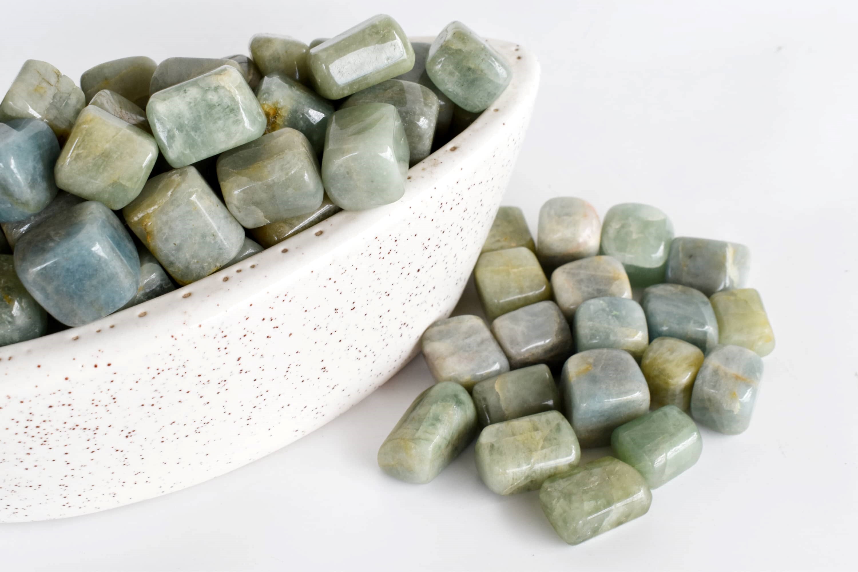 Aquamarine Tumbled, Healing Crystal Tumbled Stones