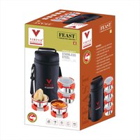 FEAST 4 VIRTUE HOMEWARE STAINLESS STEEL LUNCH BOX PACK