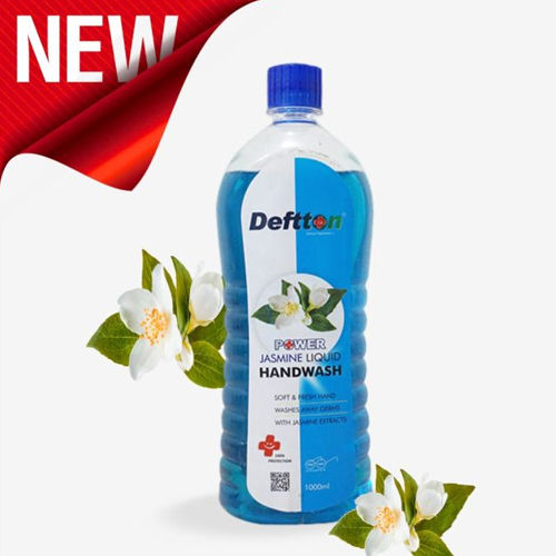 Blue 1000Ml Deftton Jasmine Hand Wash Liquid