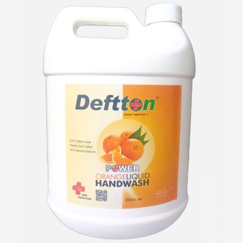 5 Litre Deftton Orange Hand Wash Liquid