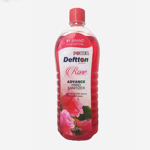 1000ml Deftton Rose Hand Sanitizer