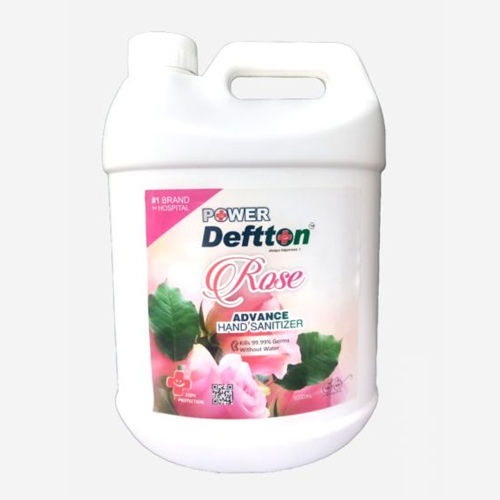 Red 5 Litre Deftton Rose Hand Sanitizer Gel