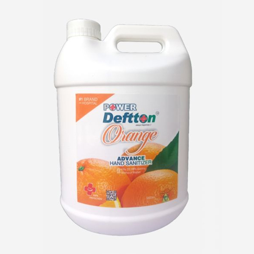 5 Litre Deftton Orange Hand Sanitizer Gel