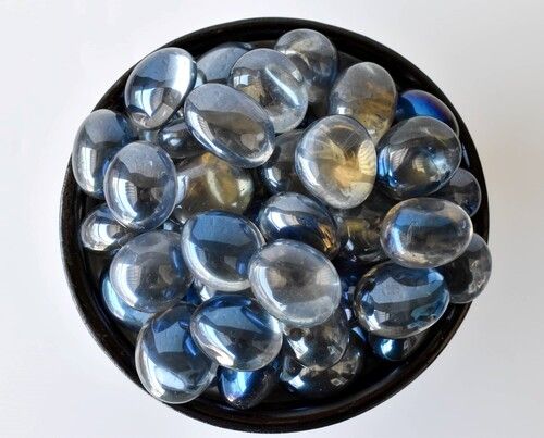 Aura Quartz Labradorite Tumbled, Healing Crystal Tumbled Stones