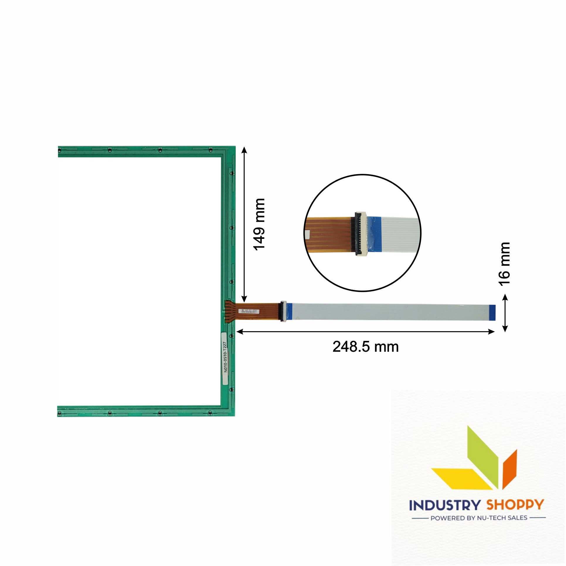 Touch Screen for N010-0510-T227