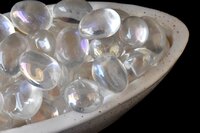 Aura Quartz Rainbow Tumbled, Healing Crystal Tumbled Stones