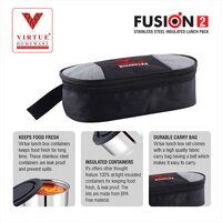 FUSION 2 VIRTUE HOMEWARE STAINLESS STEEL LUNCH BOX PACK