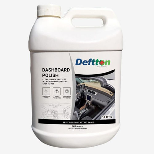 Deftton 5 Liter Car Dashboard Polish Expiration Date: 6 Minutes