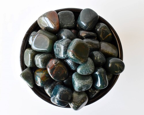 Bloodstone Tumbled, Healing Crystal Tumbled Stones