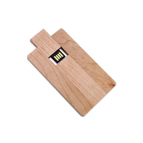 Wooden Card Type Pendrive