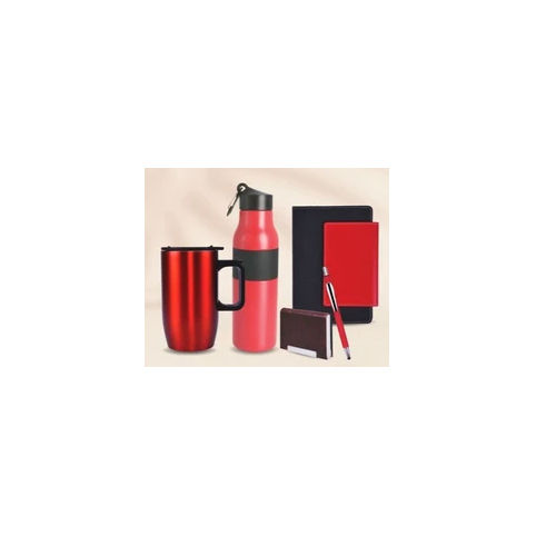 Red 5 In 1 Corporate Gift Set