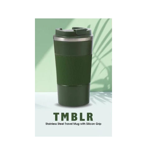 Green Vacuum Insulated Travel Tea And Coffee Mug