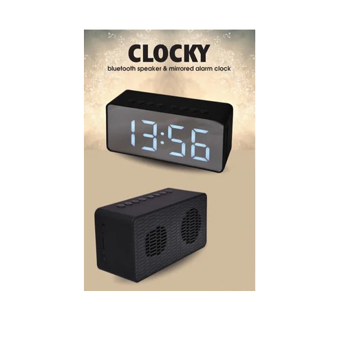 Bluetooth Speaker With Alarm Clock