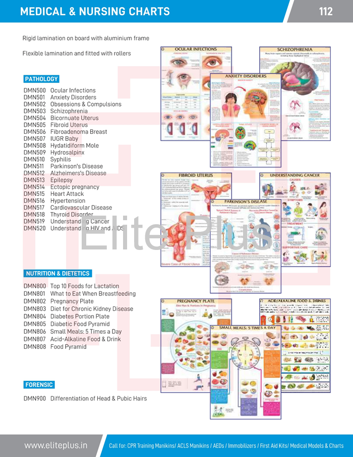 MEDICAL & NURSING CHARTS