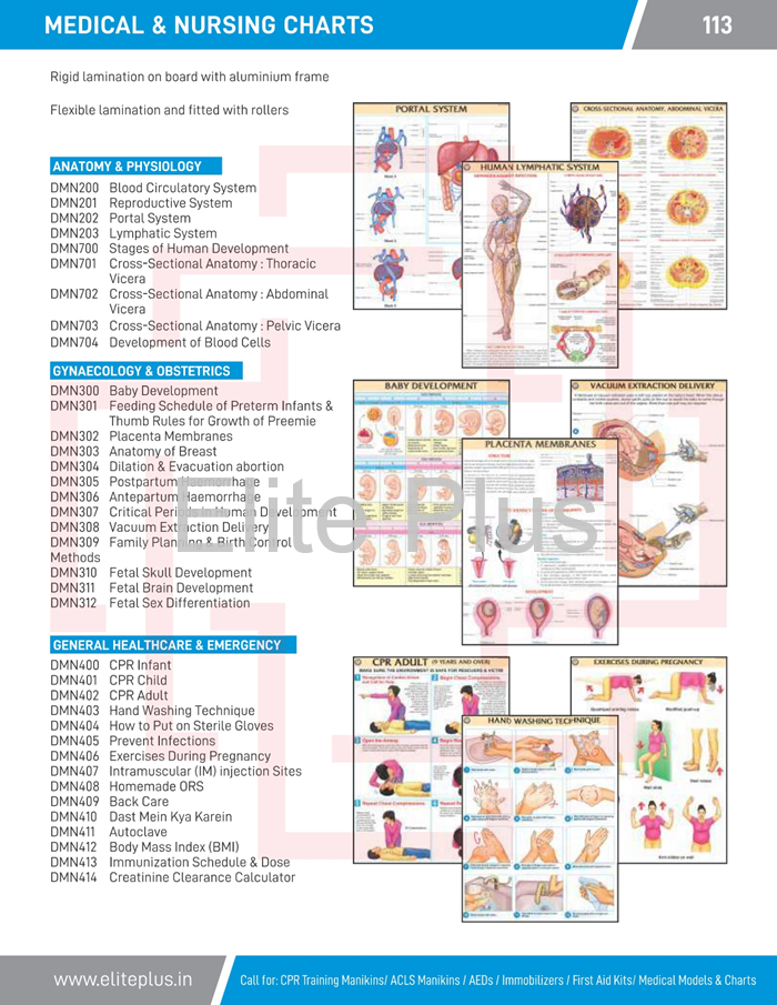 MEDICAL & NURSING CHARTS