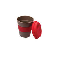 98g Bamboo Coffee Mug - 9.5x9.5x11.3 Cm, Brown Antique-style | Decorative & Kitchen Use With Unique Natural Appeal