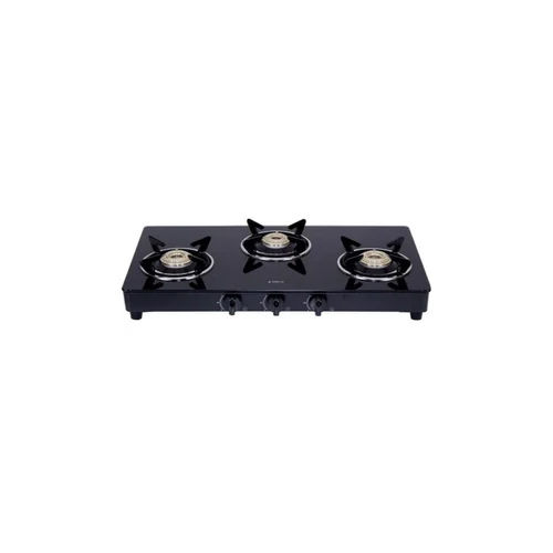 3 Burner Glass Top Gas Stove