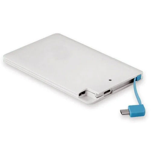 Credit Card Type Power Bank Body Material: Plastic