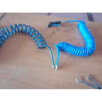 Blue Polyurethane Coiled Hose