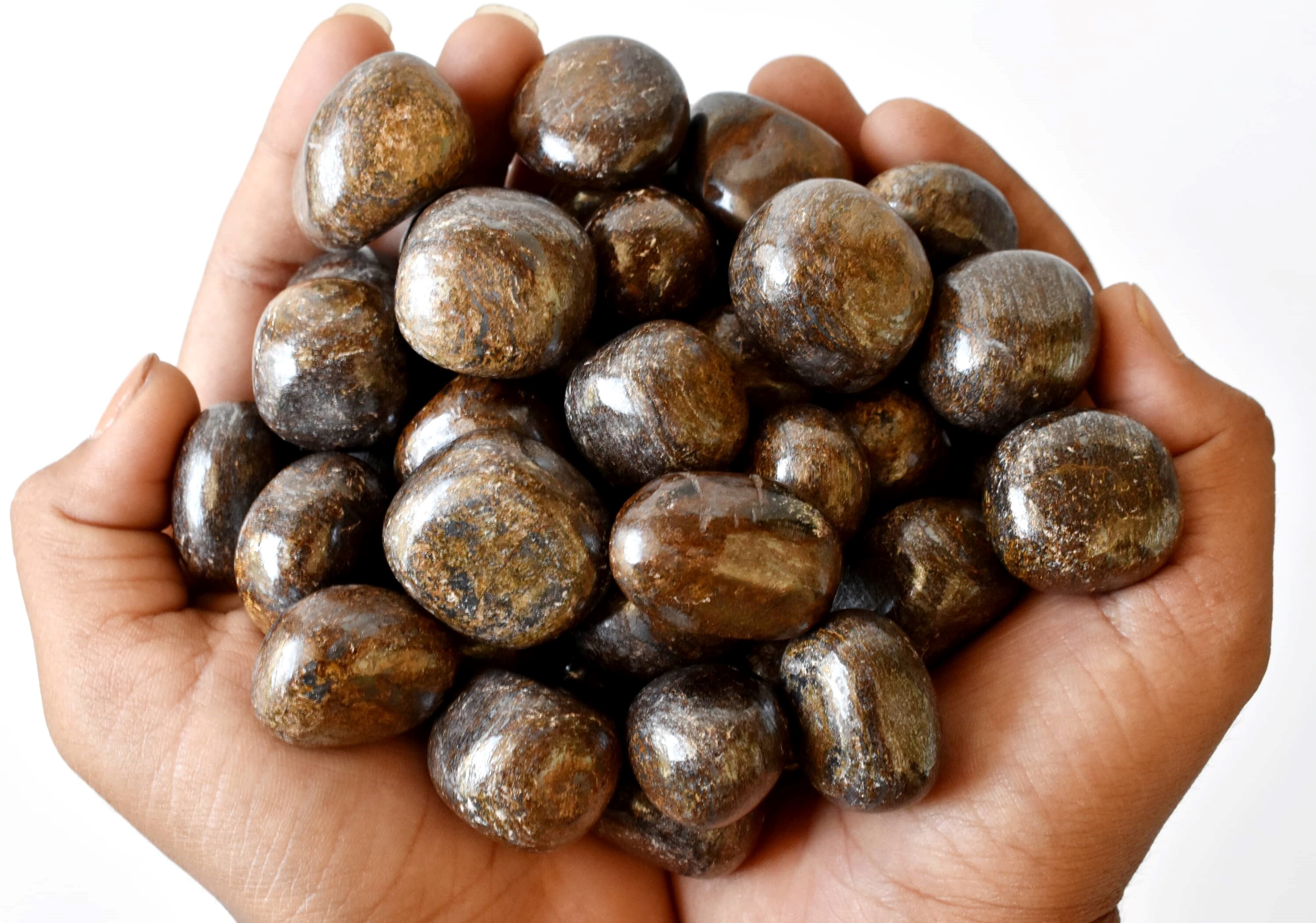 Bronzite Tumbled, Healing Crystal Tumbled Stones